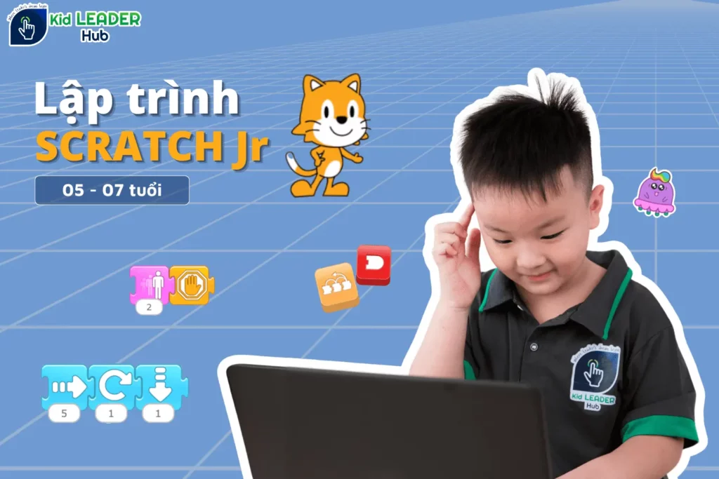 Khoá học lập trình Scratch Jr tại Kid Leader Hub