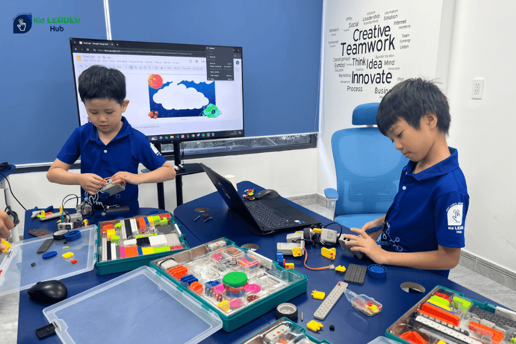 Kid Leader Hub trại hè tiếng Anh công nghệ cho trẻ tại TPHCM