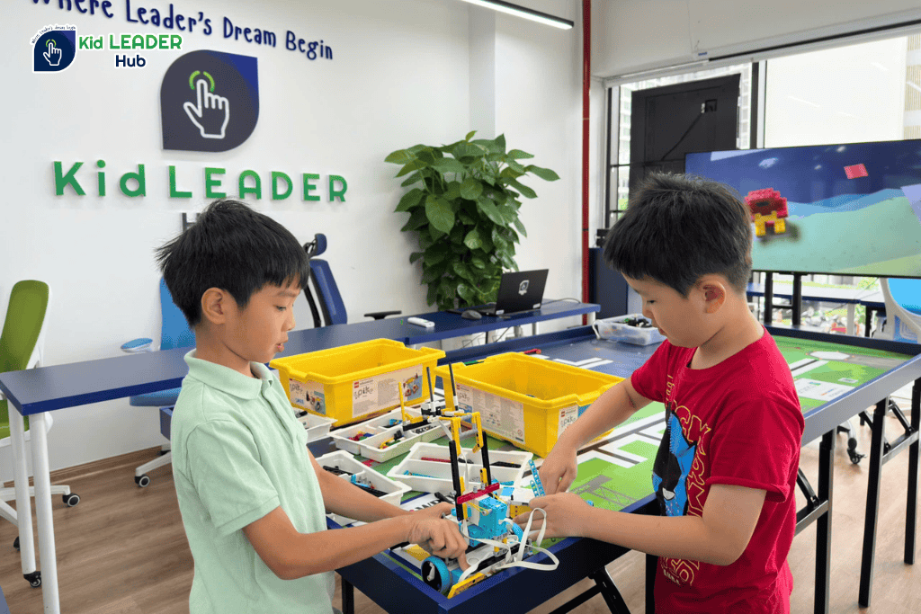 Cơ sở vật chất đầy đủ và hiện đại tại Kid Leader Hub 
