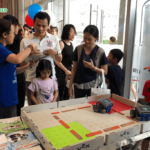 Khu vực sự kiện Robot Vex IQ Kid Leader Hub
