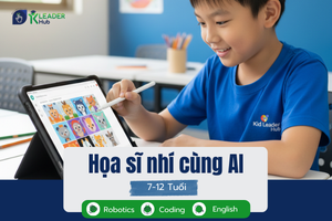 Họa sĩ nhí cùng AI