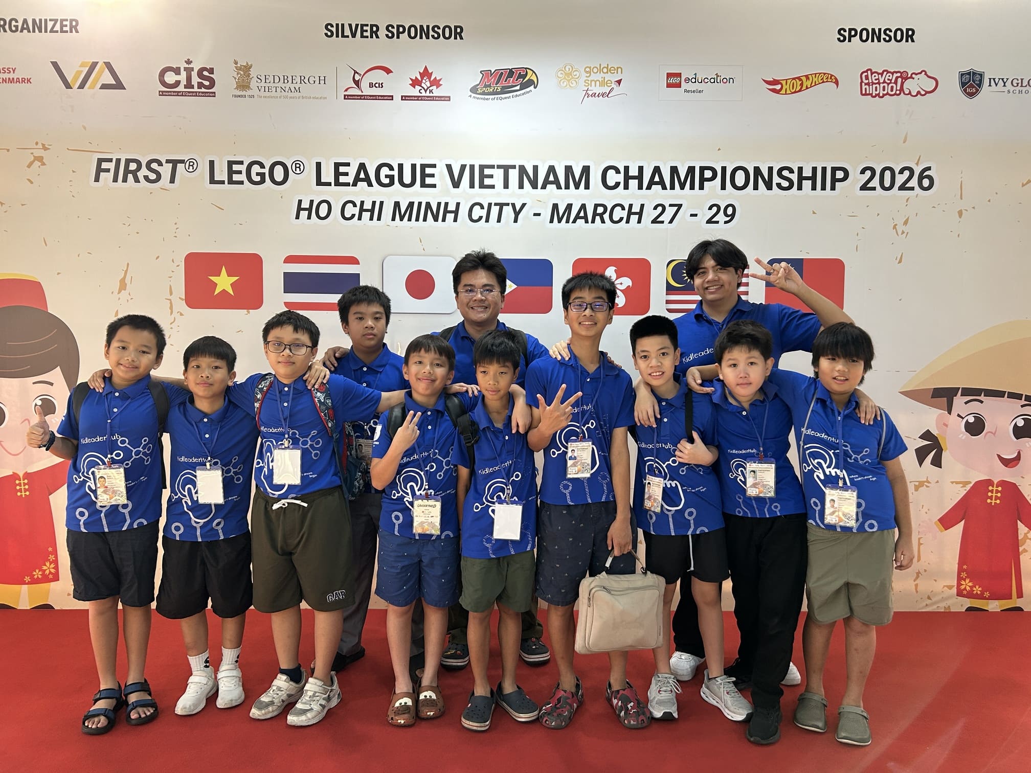 Đổi tuyển KLH tại cuộc thi quốc tế FLL