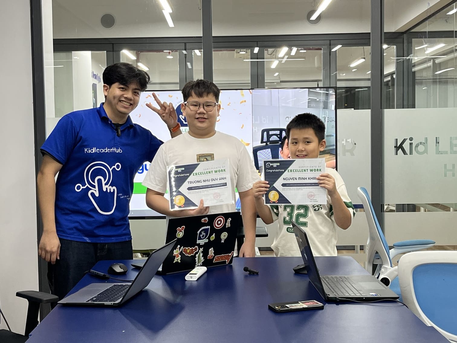 Học viên KLH hoàn thành xong khóa Roblox Game Design