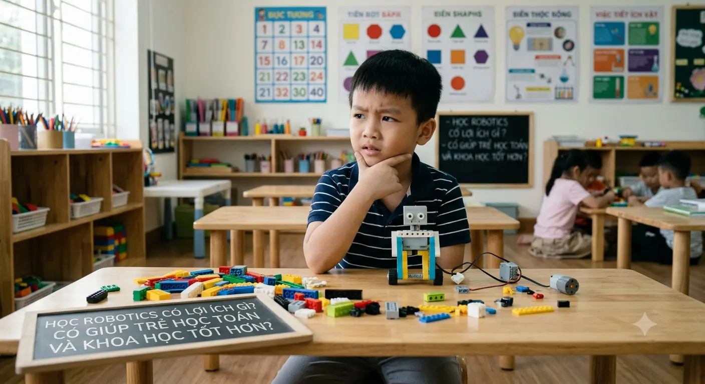 Học robotics có lợi ích gì cho trẻ