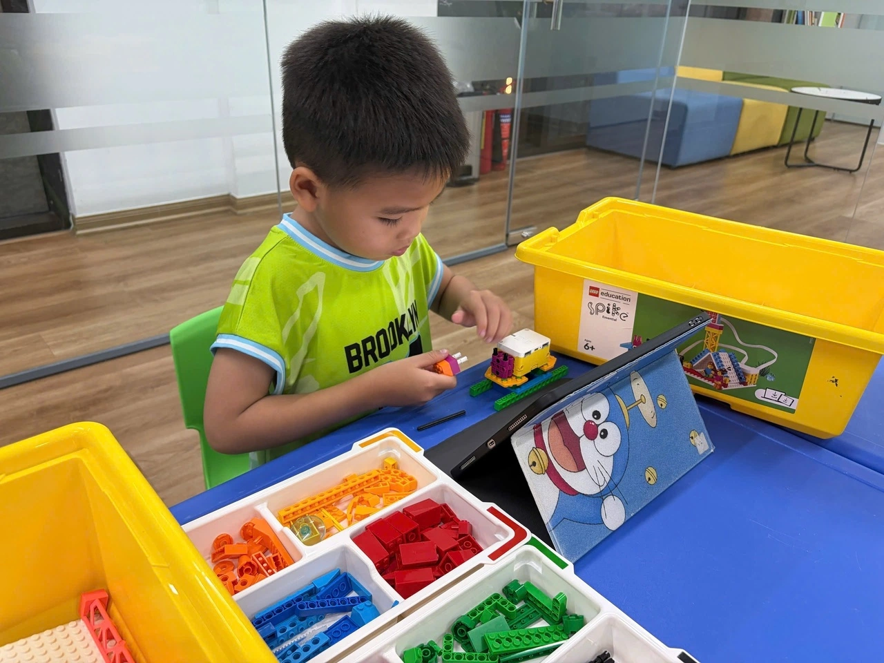 Học viên tham gia lớp LEGO First tại KLH