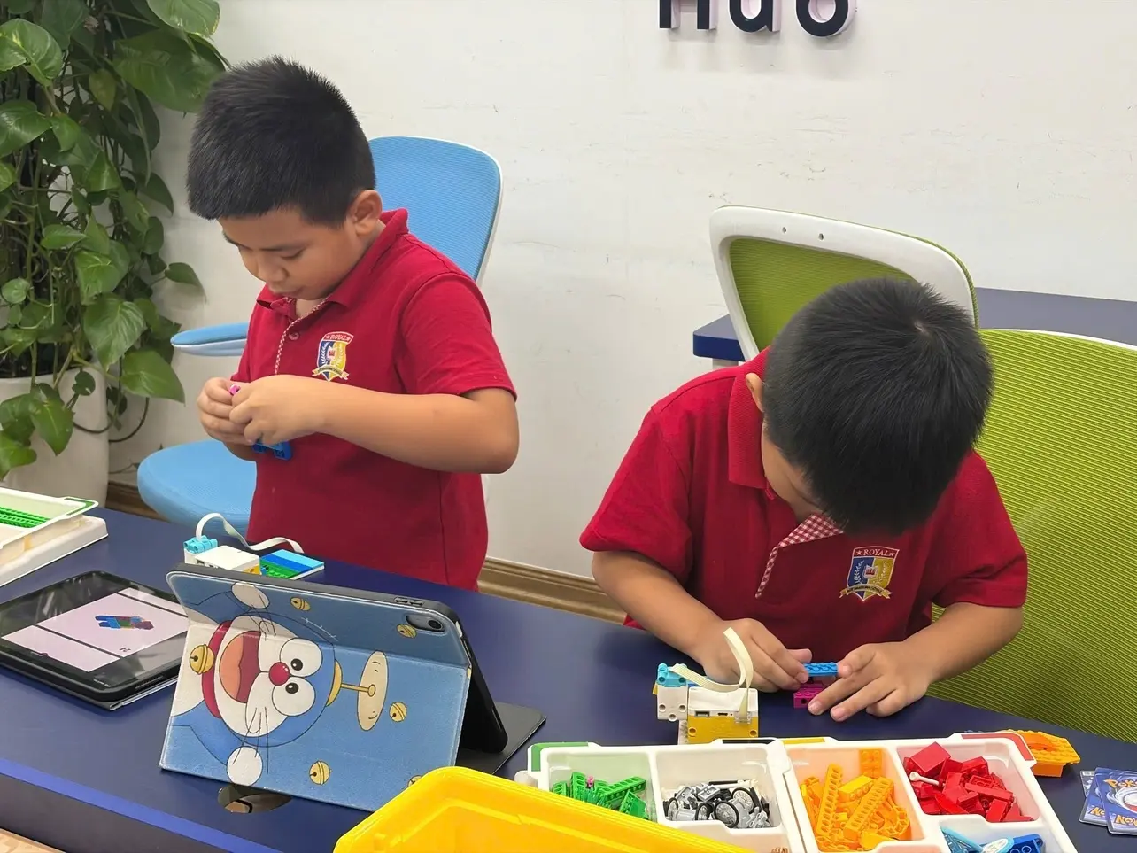 một buổi học robotics